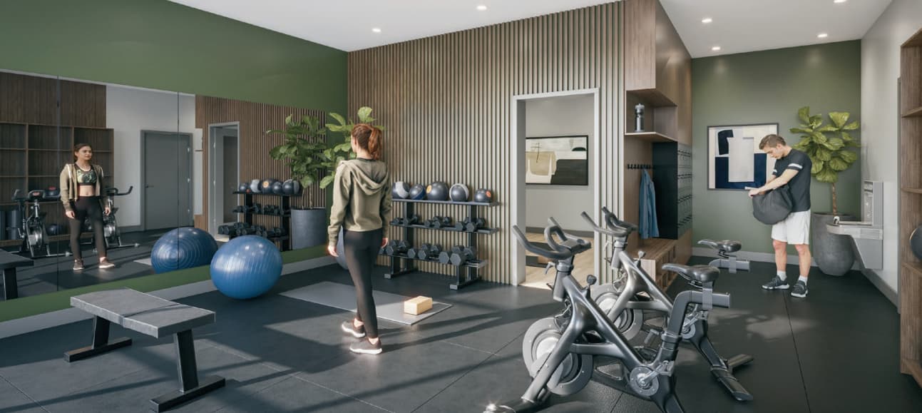 Fitness room